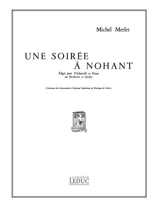 Soiree A Nohant | Michel Merlet | Violoncelle