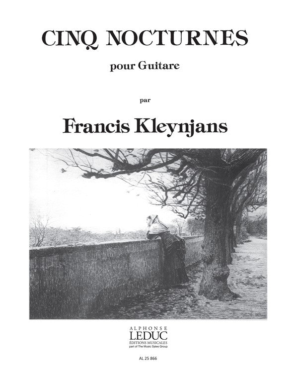 5 Nocturnes | Francis Kleynjans | Guitare