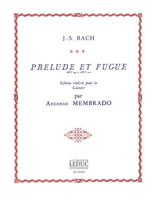 Prélude BWV999 & Fugue BWV1000 | Johann Sebastian Bach