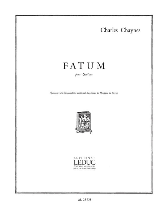 Fatum | Charles Chaynes | Guitare