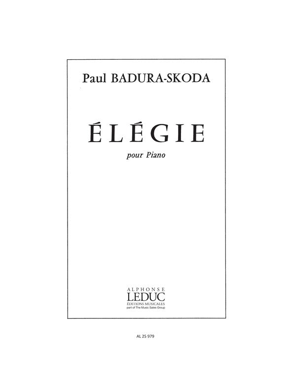 Élégie | Badura-Skoda | Piano