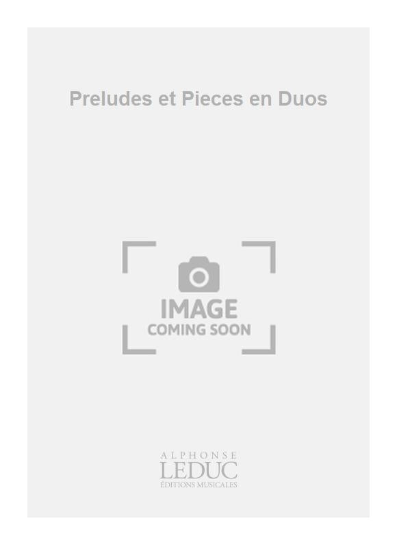 Préludes et Pièces en Duos | Joseph Bodin de Boismortier | Flûte à bec | Partition | AL25989