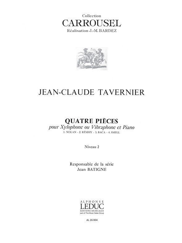 4 Pièces -C.Carrousel | Jean-Claude Tavernier | Piano