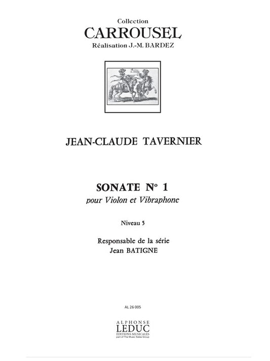 Sonate N01 -C.Carrousel | Jean-Claude Tavernier | Violon