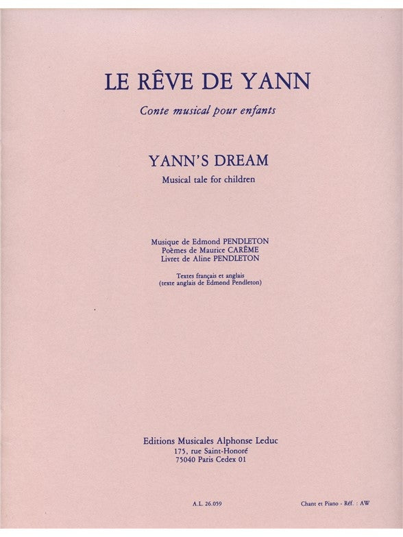Rêve De Yann | Pendleton | Voix