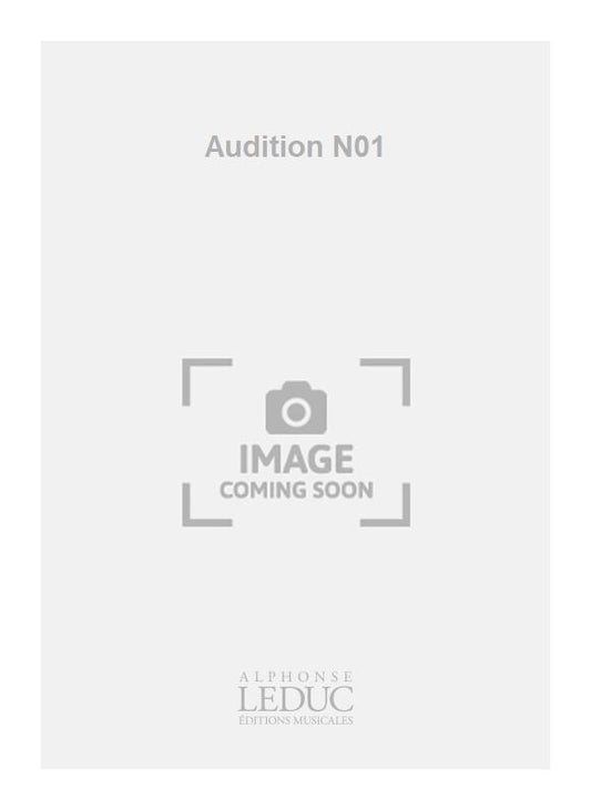 Audition N01 | Chauviere | Ensemble de percussions