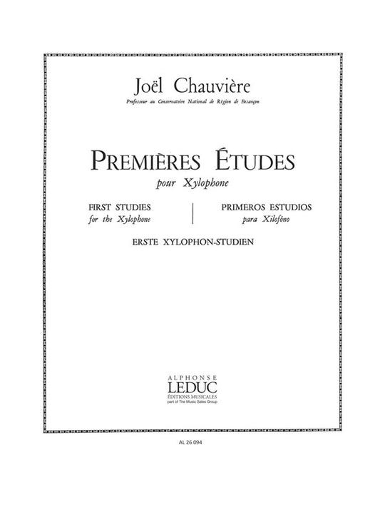 Premières Études | Chauviere | Xylophone