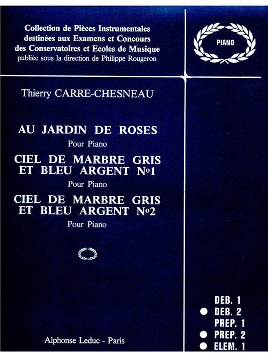 Au Jardin des Roses, Ciel de Marbre gris et argent | Thierry Carre-Chesneau