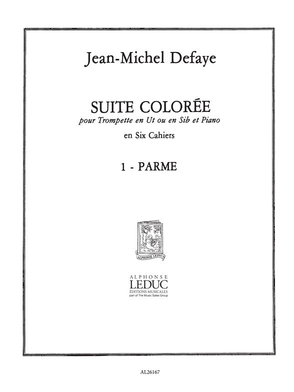 Suite colorée No.1: Parme | Jean-Michel Defaye | Trompette