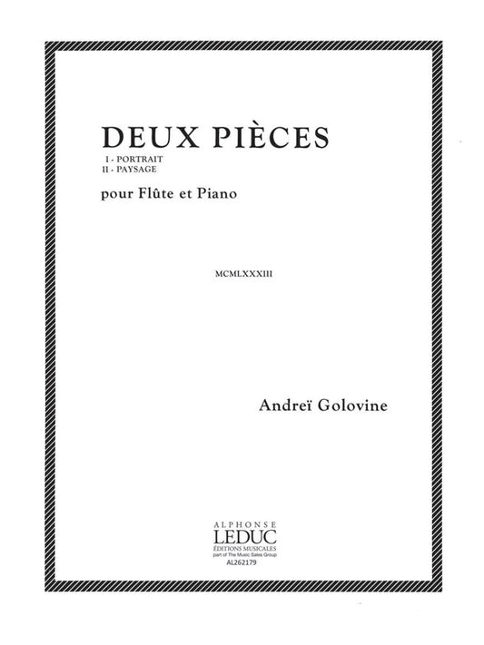2 Pièces | Golovine | Flûte