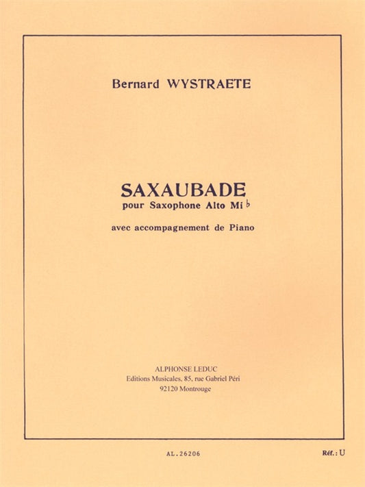 Saxaubade | Wystraete | Saxophone