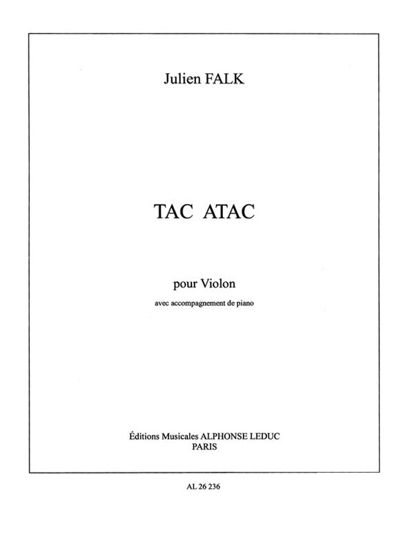 Tac Atac | Julien Falk | Violon