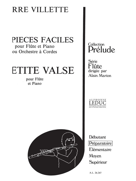 6 Pièces Faciles N06 Petite Valse | Villette | Flûte