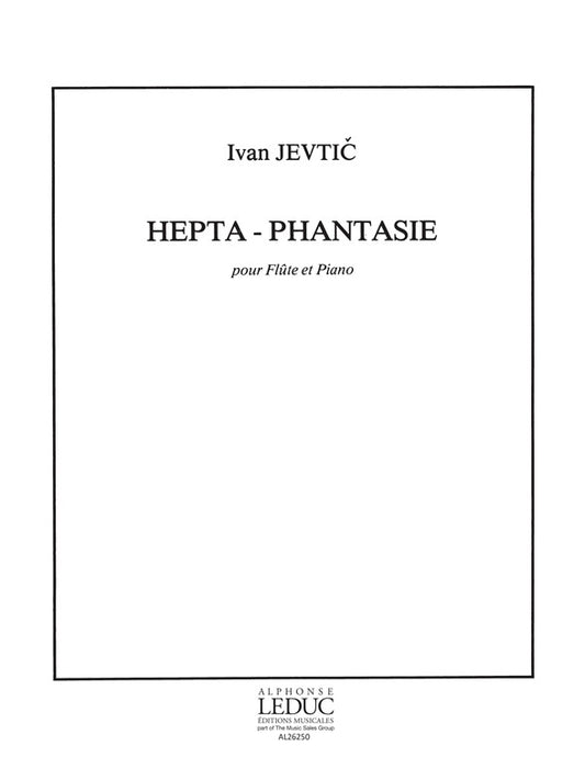 Hepta-Phantasie de Ivan Jevtić, Livre pour flûte et Piano