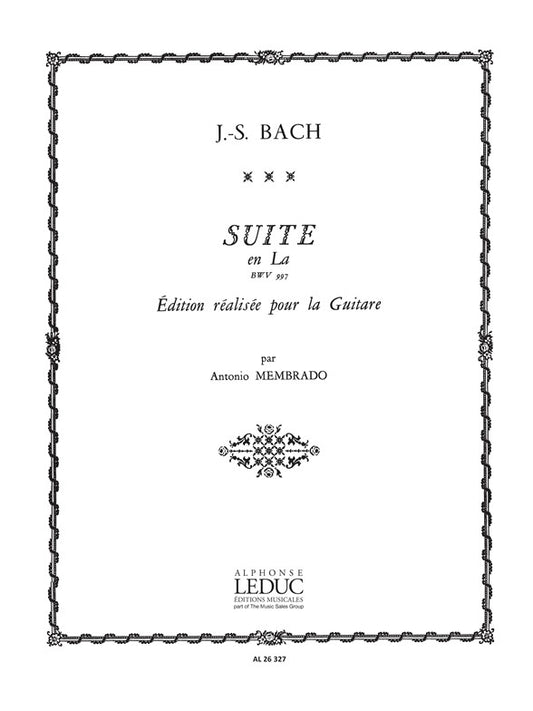 Suite n° 2, BWV 997, en la majeur | Johann Sebastian Bach