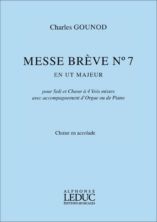 Messe Brève No.7 | Charles Gounod | Chœur | Partition chorale