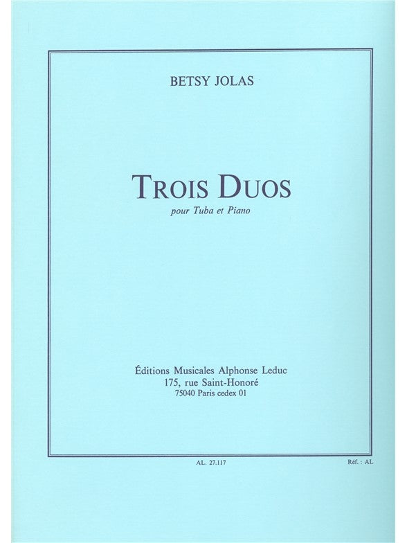 3 Duos | Betsy Jolas | Tuba