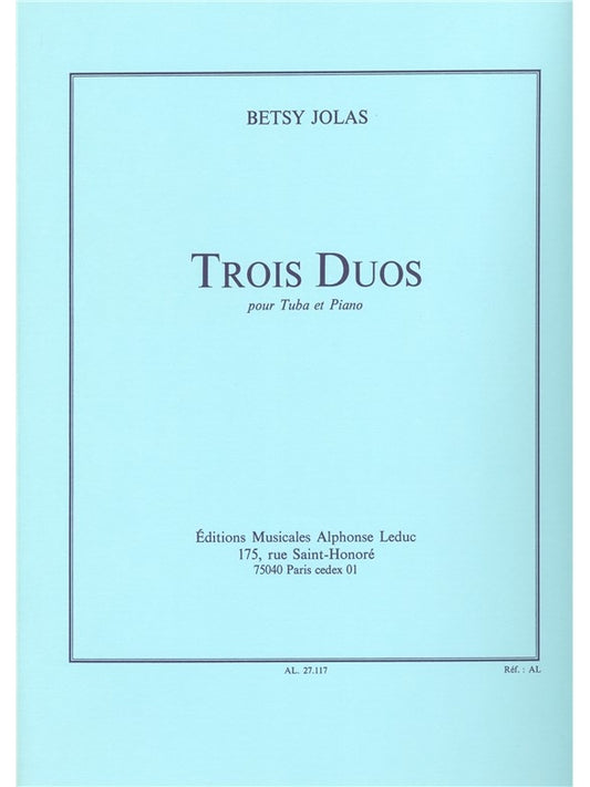 3 Duos | Betsy Jolas | Tuba