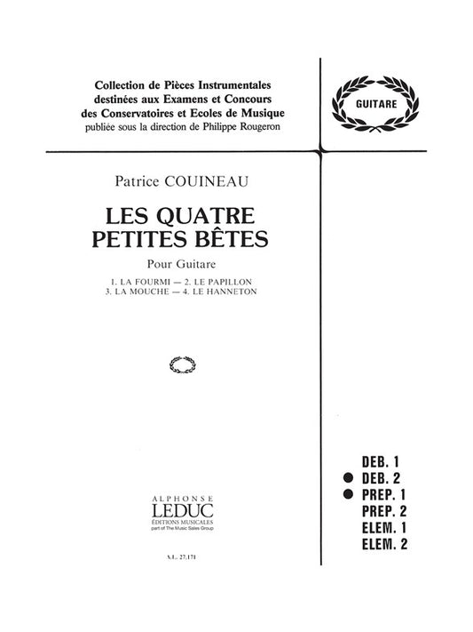 4 Petites Bêtes | Couineau | Guitare