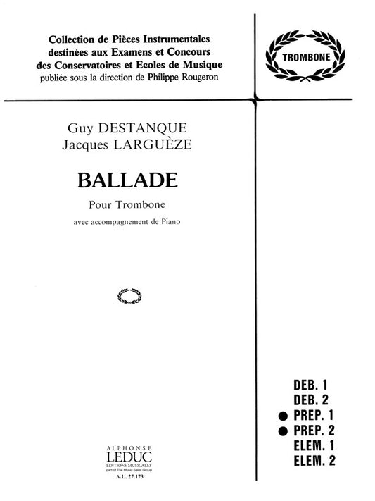 Ballade | Destanque | Trombone