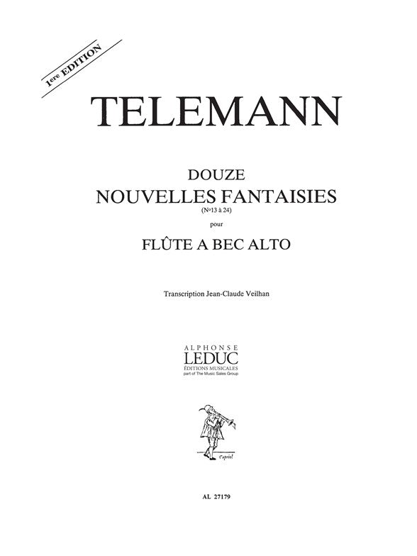 12 Nouvelles Fantaisies | Georg Philipp Telemann