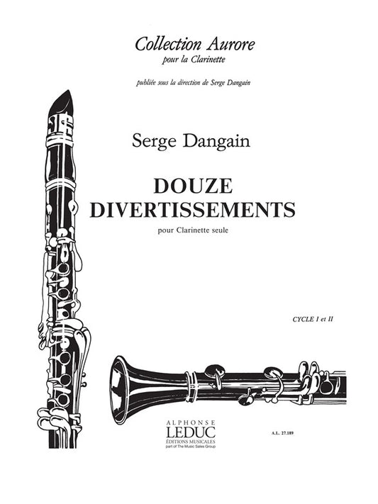 12 Divertissements | S. Dangain | Clarinette
