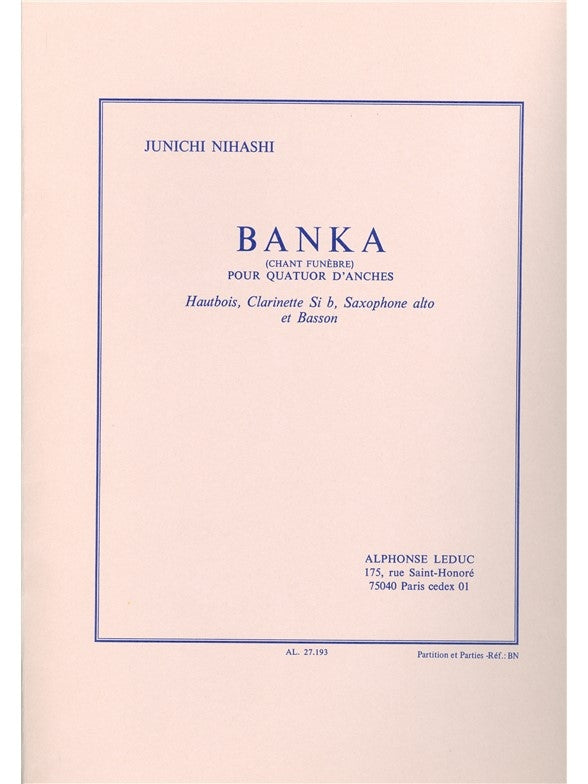 Nihashi: Banka | Nihashi | Hautbois