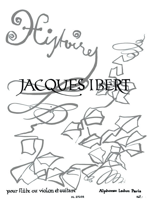 Histoires, 6 Pièces | Jacques Ibert | Flûte