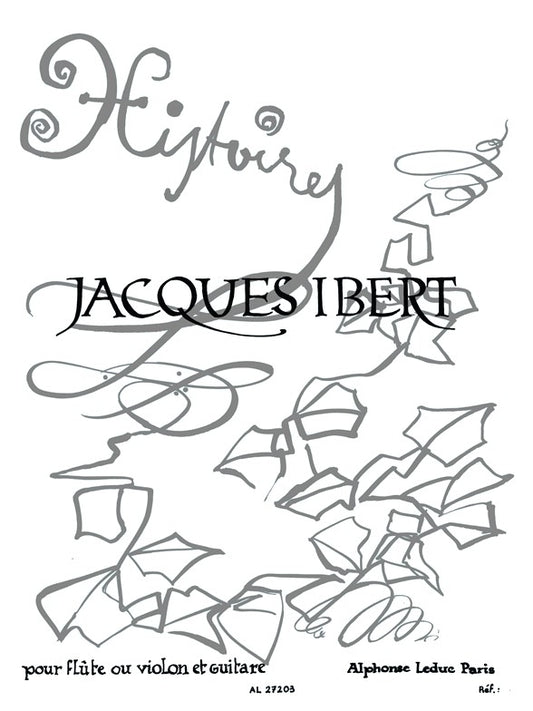 Histoires, 6 Pièces | Jacques Ibert | Flûte