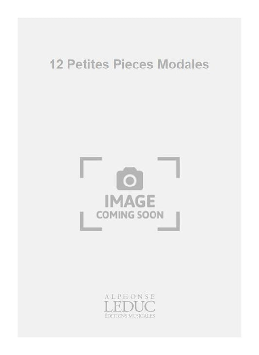 12 Petites Pièces Modales | Jacques Chailley | Flûte à bec