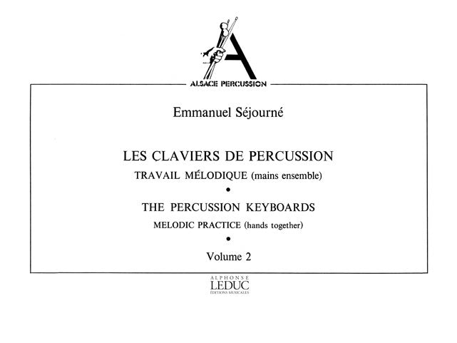 Les Claviers de Percussion Vol.2 | Emmanuel Sejourne