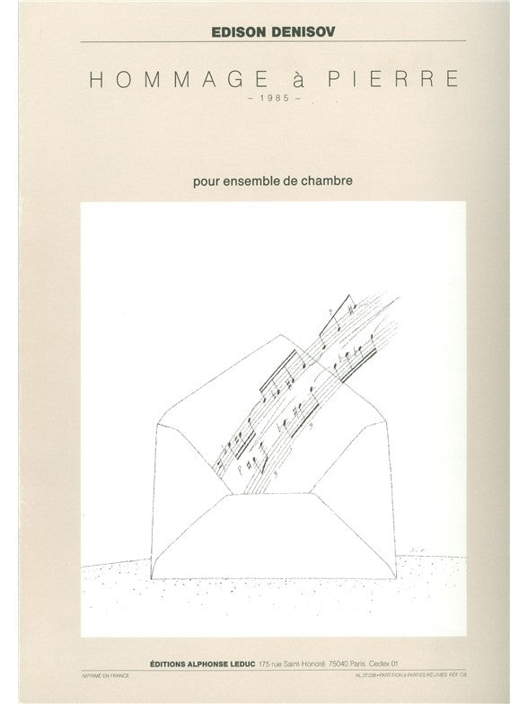 Hommage à Pierre | Edison Denisov | Flûte