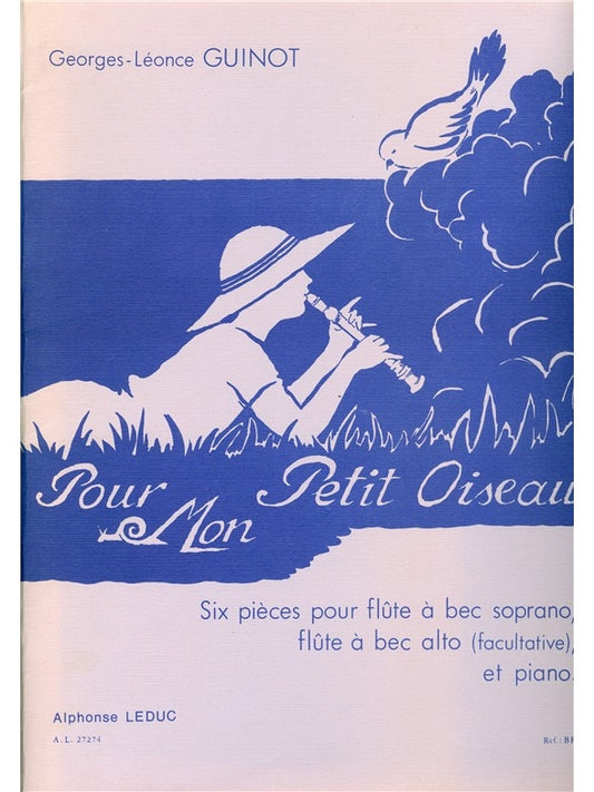 Pour mon petit Oiseau | Georges-Leonce Guinot | Flûte à bec