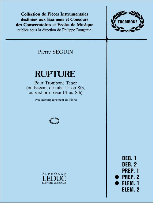Rupture | Seguin | Piano