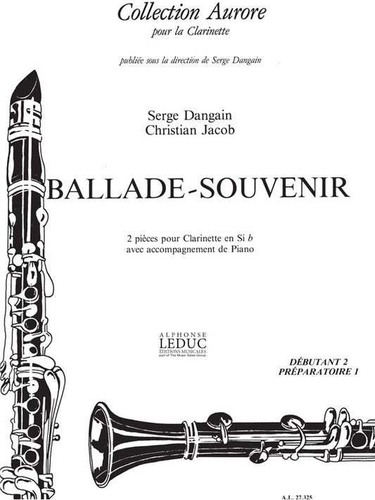 Ballade/Souvenir | S. Dangain | Clarinette
