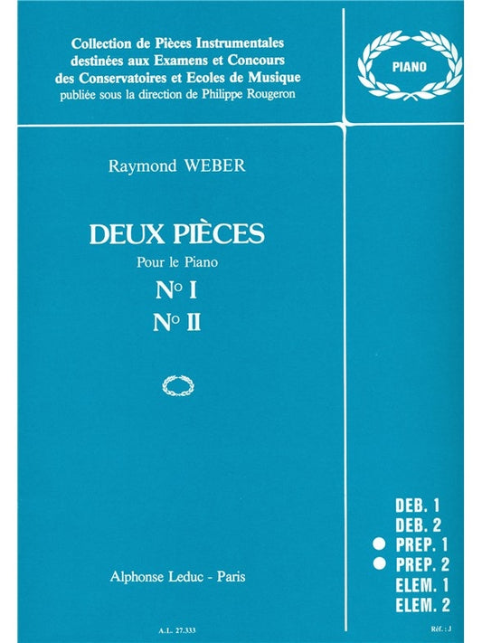 2 Pièces | R. Weber | Piano