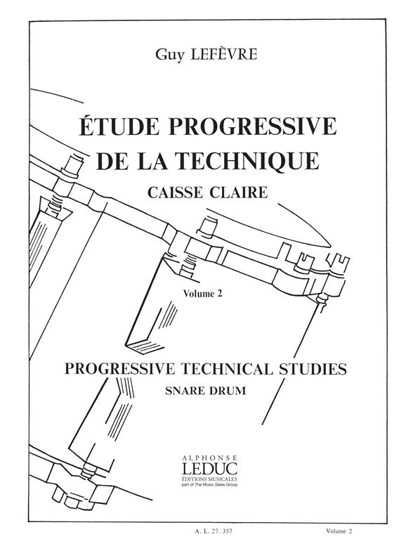 Étude Progressive de la Technique Volume 2 | Guy Lefèvre
