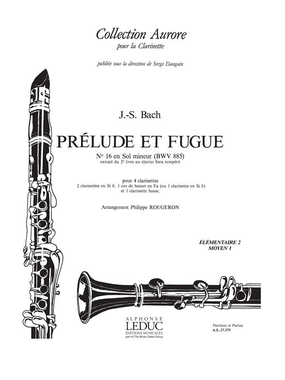 Prélude et Fugue No.16, BWV885 in G minor | Johann Sebastian Bach