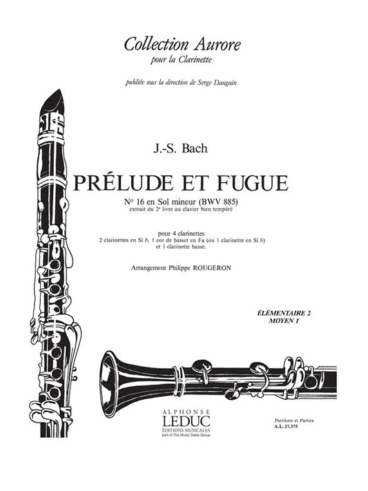 Prélude et Fugue No.16, BWV885 in G minor | Johann Sebastian Bach