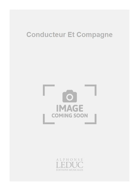 Conducteur Et Compagne | Adolfo Mindlin | Clarinette