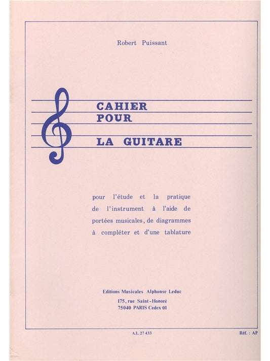 Cahier pour la Guitare | Puissant