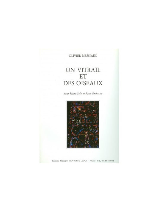 Un Vitrail et des Oiseaux (piano et ensemble à vent) | Olivier Messiaen