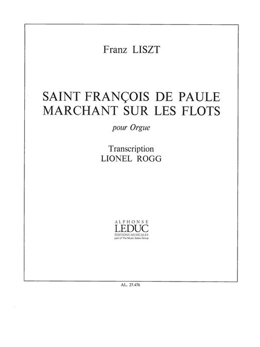 2 Légendes No.2 | Franz Liszt | Orgue