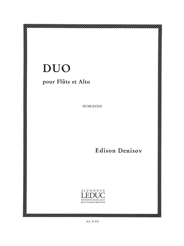 Duo | Edison Denisov | Flûte
