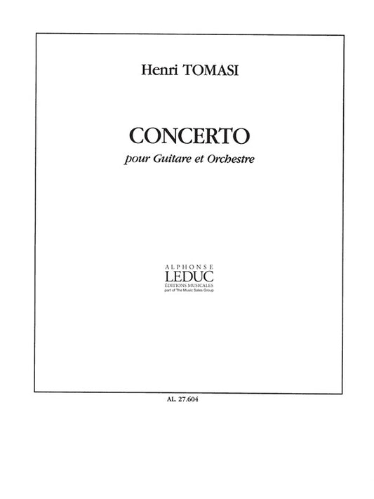 Concerto | Henri Tomasi | Guitare