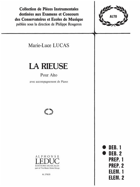 Rieuse | Lucas | Alto