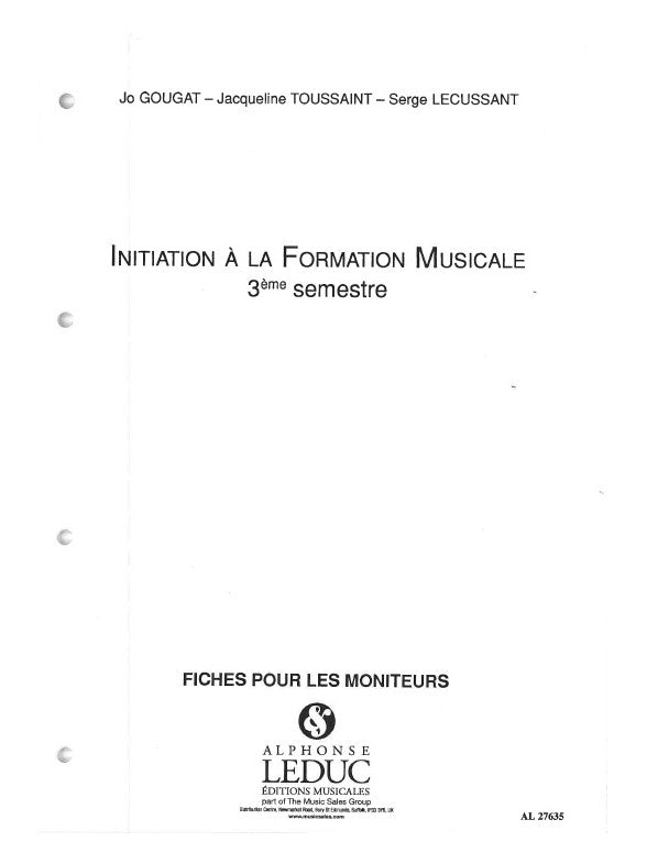 Fiches Pédagogiques Moniteur No.3 Le Complet | Serge Lecussant