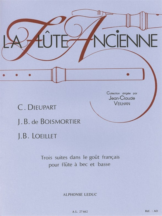 3 Suites dans le Goût français | Boismortier | Flûte à bec