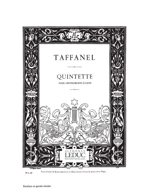 Quintette pour instruments à vent | Paul Taffanel