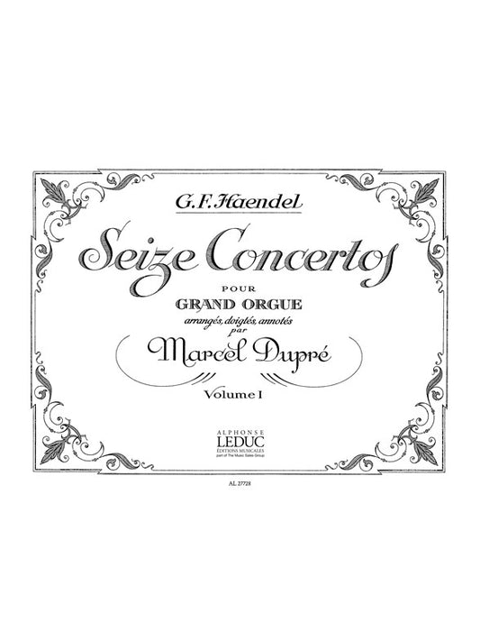 16 Concertos Vol.1 | Georg Friedrich Händel | Orgue